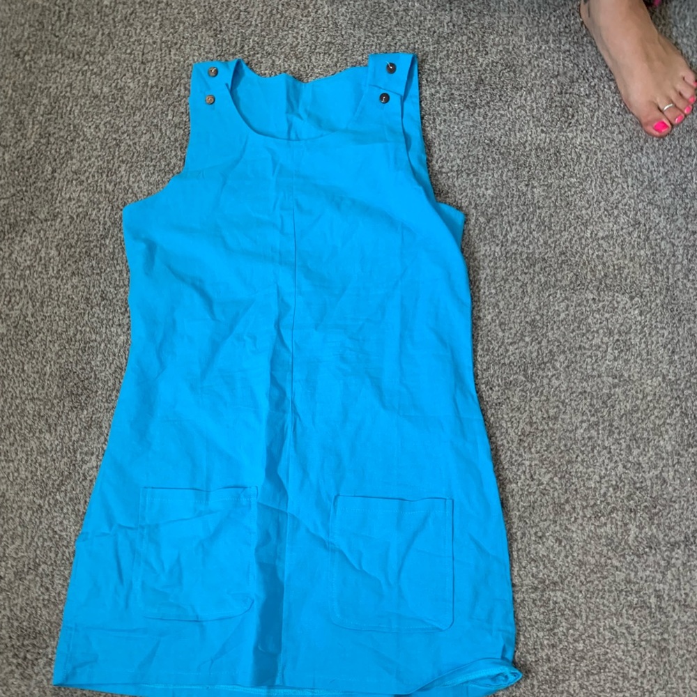 Blue cover up